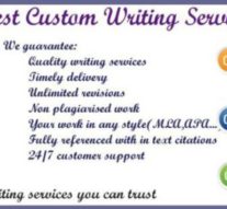 Providing Custom Essay Writing Service at an Affordable Cost